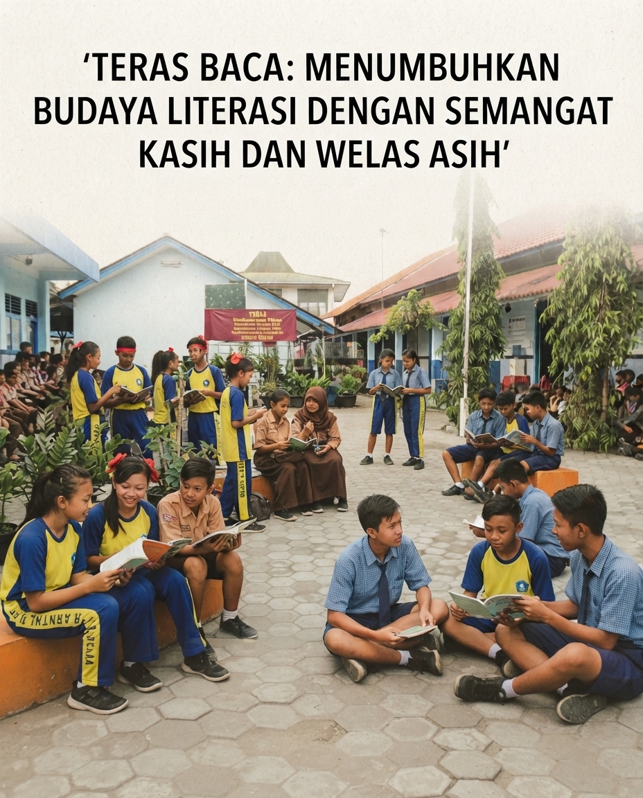 TERAS BACA: MENUMBUHKAN BUDAYA LITERASI DENGAN SEMANGAT KASIH DAN WELAS ASIH
